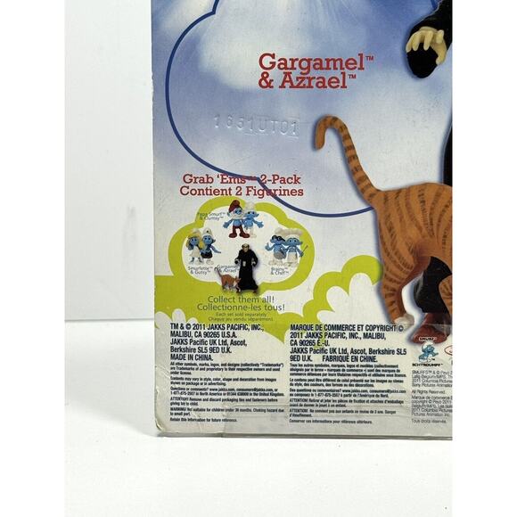 The Smurfs Jakks Pacific Gargamel and Azrael Figures - Picture 5 of 11